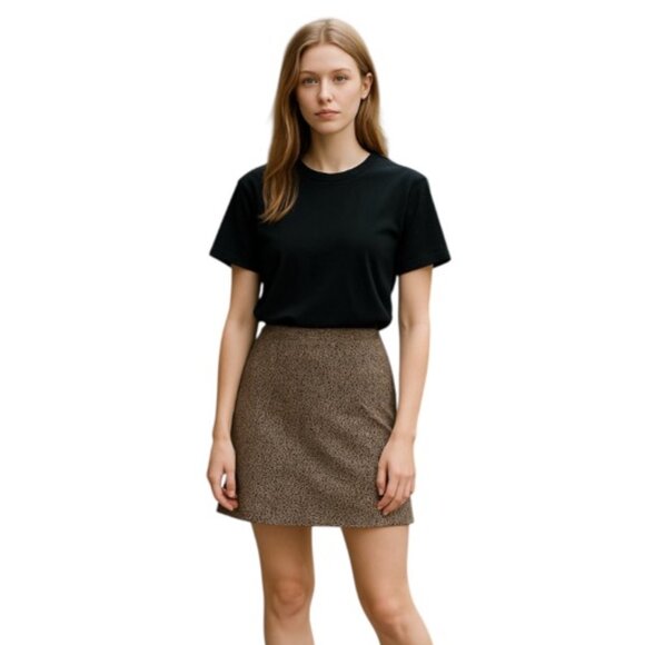 Tahari Dresses & Skirts - Tahari Animal Print Back Zip Pencil Mini Skirt